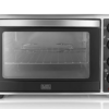 Black+Decker BXT04801IN 2000W Oven Toaster Grill OTG 48 L with Rotisserie & Convection for Grilling & Baking | Full Stainless Steel Housing | | 2-year Warranty (Black,Grey)